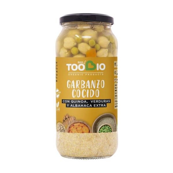 Garbanzos Con Quinoa,Verduras Y Curcuma 540g